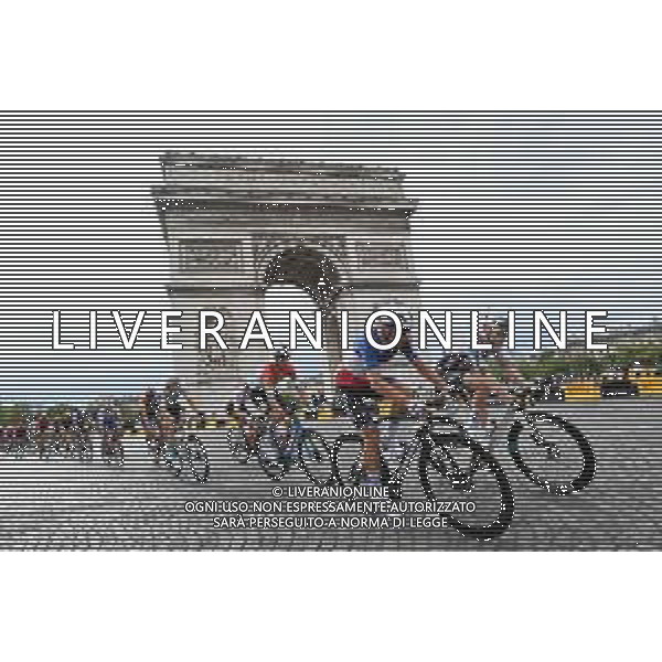 23-07-2023 Tour De France; Tappa 21 Saint Quentin En Yvelines - Paris; 2023, Groupama - Fdj; Madouas, Valentin; Paris - Arc De Triomphe; ©SIROTTI/AGENZIA ALDO LIVERANI SAS