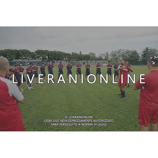 IMOLA 24 07 2023 STADIO BACCHILEGA IMOLESE CALCIO SERIE D PRIMO ALLENAMENTO NELLA FOTO ALLENATORE DOMENICO GIANNI D\'AMORE CON LA SQUADRA ©SANNA/AGENZIA ALDO LIVERANI SAS