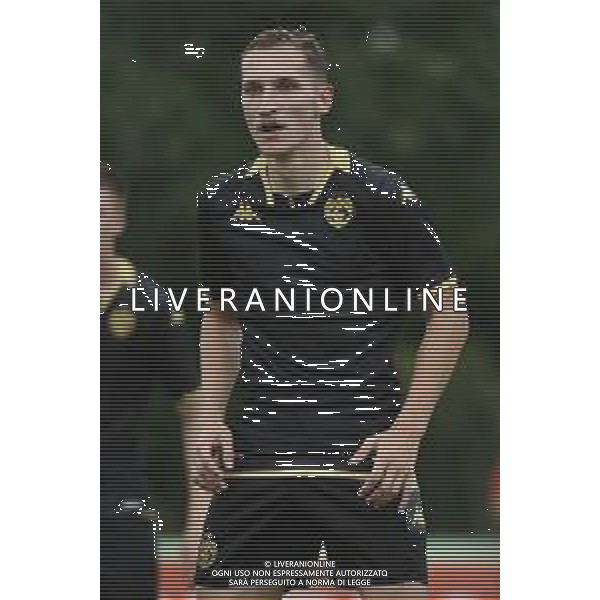 Raimonds Krollis (Spezia) Sassuolo vs Spezia gara amichevole Vipiteno (BZ) 23-07-2023 Centro Sportivo Comunale foto Roberto Garavaglia/ag. Aldo Liverani sas