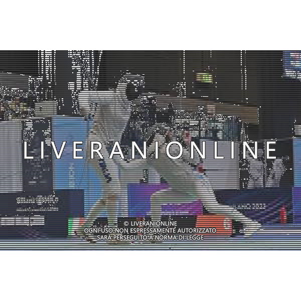 TVRG Mondiali Scherma nella foto Martina Batini a SX Milano 26-07-2023 Campionati Mondiali di Scherma fioretto femminile foto Roberto Garavaglia/ag. Aldo Liverani sas