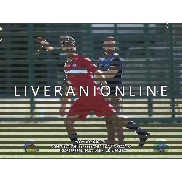 IMOLA 26 07 2023 ALLENAMENTO IMOLESE CALCIO SERIE D NELLA FOTO ALLENATORE DOMENICO GIANNI D\'AMORE DIETRO ULISE SAVINI DIRETTORE GENERALE ©SANNA / AGENZIA ALDO LIVERANI SAS