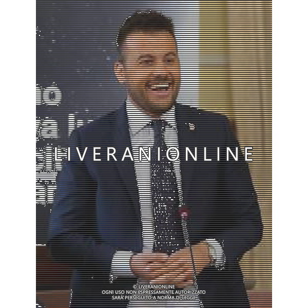 IMOLA 28 07 2023 ìIMOLA SOTTO UNA NUOVA LUCEî: IL PROJECT DI ILLUMINAZIONE PUBBLICA, DALLE PROSSIME TAPPE ALLE SOLUZIONI PER GLI EDIFICI STORICI NELLA FOTO SINDACO MARCO PANIERI ©SANNA /AGENZIA ALDO LIVERANI SAS