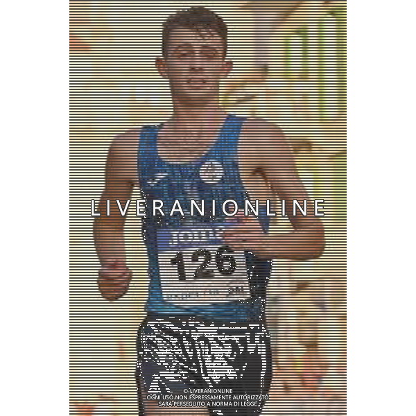 TVRG Campionati Italiani Atletica 10 Km marcia maschile nella foto Andrea Cosi Campionati Italiani assoluti di Atletica Leggera Molfetta (BA) 28-07-2023 Stadio comunale Mario Saverio Cozzoli foto Roberto Garavaglia/ag. Aldo Liverani sas