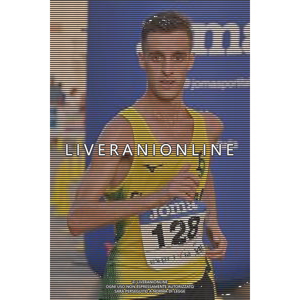 TVRG Campionati Italiani Atletica 10 Km marcia maschile nella foto Francesco Fortunato Campionati Italiani assoluti di Atletica Leggera Molfetta (BA) 28-07-2023 Stadio comunale Mario Saverio Cozzoli foto Roberto Garavaglia/ag. Aldo Liverani sas
