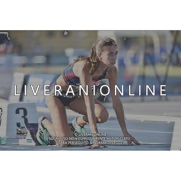 TVRG Campionati Italiani Atletica nella foto Eleonora Marchiando 400 metri ostacoli femminili Campionati Italiani assoluti di Atletica Leggera Molfetta (BA) 28-07-2023 Stadio comunale Mario Saverio Cozzoli foto Roberto Garavaglia/ag. Aldo Liverani sas