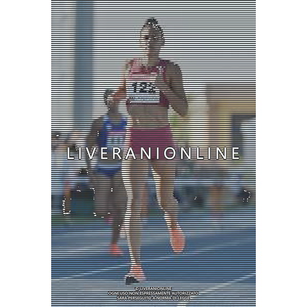 TVRG Campionati Italiani Atletica nella foto Rebecca Sartori 400 metri ostacoli femminili Campionati Italiani assoluti di Atletica Leggera Molfetta (BA) 28-07-2023 Stadio comunale Mario Saverio Cozzoli foto Roberto Garavaglia/ag. Aldo Liverani sas
