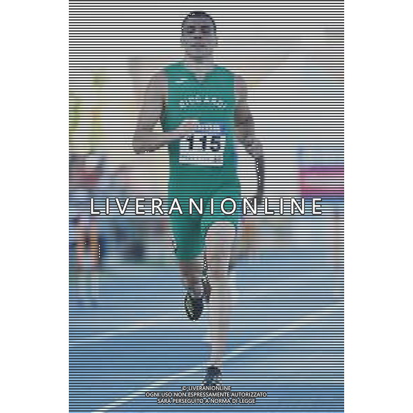 TVRG Campionati Italiani Atletica nella foto Mario Lambrughi 400 metri ostacoli maschili Campionati Italiani assoluti di Atletica Leggera Molfetta (BA) 28-07-2023 Stadio comunale Mario Saverio Cozzoli foto Roberto Garavaglia/ag. Aldo Liverani sas