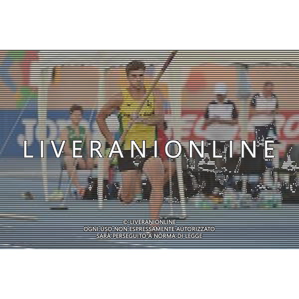 TVRG Campionati Italiani Atletica nella foto Ivan De Angelis salto con l\'asta maschile Campionati Italiani assoluti di Atletica Leggera Molfetta (BA) 28-07-2023 Stadio comunale Mario Saverio Cozzoli foto Roberto Garavaglia/ag. Aldo Liverani sas
