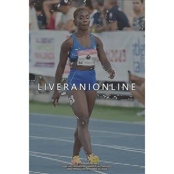 TVRG Campionati Italiani Atletica nella foto Zaynab Dosso 100 metri femminili Campionati Italiani assoluti di Atletica Leggera Molfetta (BA) 28-07-2023 Stadio comunale Mario Saverio Cozzoli foto Roberto Garavaglia/ag. Aldo Liverani sas