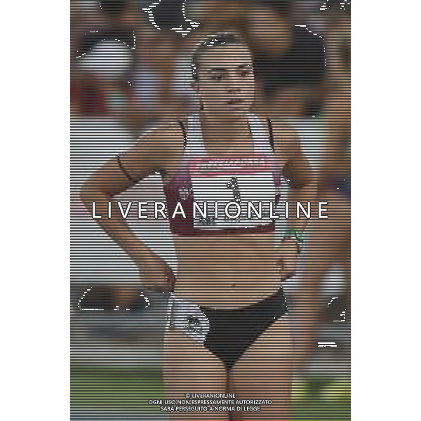 TVRG Campionati Italiani Atletica nella foto Michela Barotti 100 metri femminili Campionati Italiani assoluti di Atletica Leggera Molfetta (BA) 28-07-2023 Stadio comunale Mario Saverio Cozzoli foto Roberto Garavaglia/ag. Aldo Liverani sas