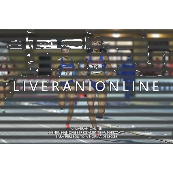 TVRG Campionati Italiani Atletica nella foto Nadia Battocletti e subito dietro Ludovica Cavalli 5.000 metri femminili Campionati Italiani assoluti di Atletica Leggera Molfetta (BA) 28-07-2023 Stadio comunale Mario Saverio Cozzoli foto Roberto Garavaglia/ag. Aldo Liverani sas