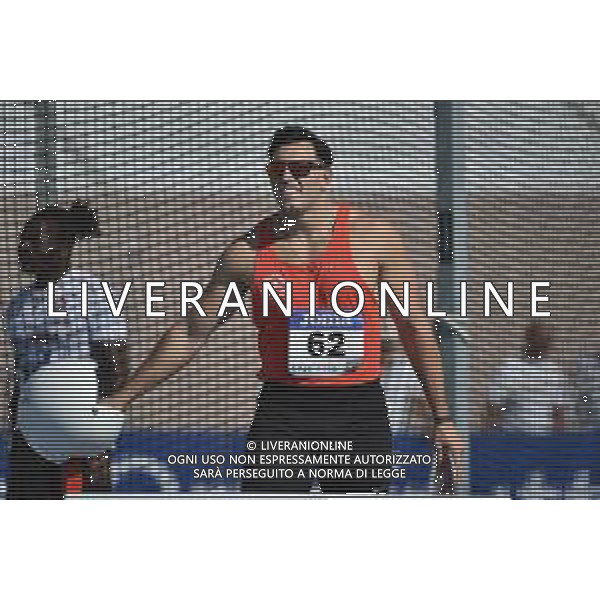 TVRG Campionati Italiani Atletica nella foto Danilo D\'Alessandro lancio del disco maschile Campionati Italiani assoluti di Atletica Leggera Molfetta (BA) 30-07-2023 Stadio comunale Mario Saverio Cozzoli foto Roberto Garavaglia/ag. Aldo Liverani sas