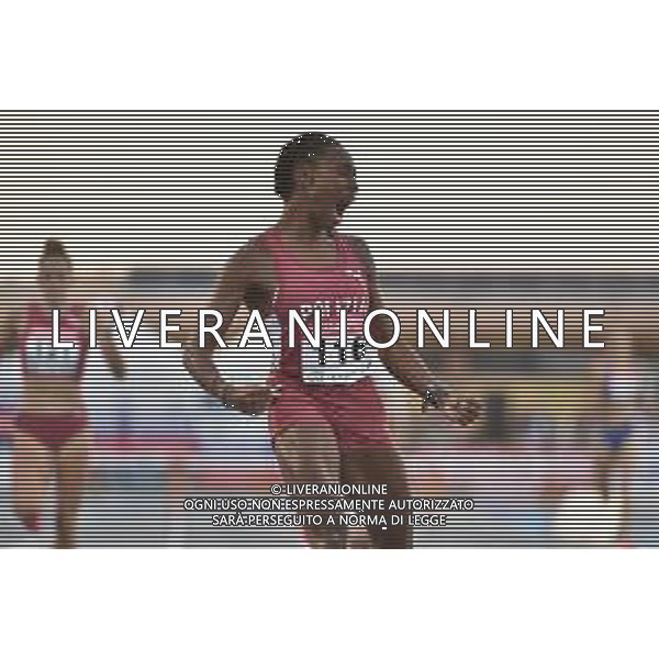 TVRG Campionati Italiani Atletica nella foto Ayomide Folorunso prima classificata con il nuovo primato italiano 400 metri ostacoli femminili Campionati Italiani assoluti di Atletica Leggera Molfetta (BA) 30-07-2023 Stadio comunale Mario Saverio Cozzoli foto Roberto Garavaglia/ag. Aldo Liverani sas