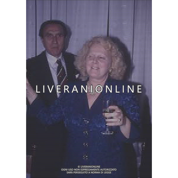 DIAP-RETROSPETTIVA PIPPO BAUDO PRESENTATORE TELEVISIVO NELLA FOTO PIPPO BAUDO E KATIA RICCIARELLI AG ALDO LIVERANI SAS