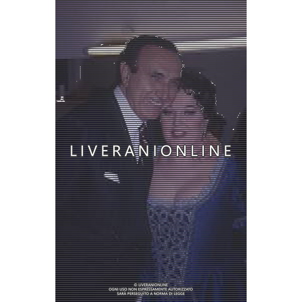 DIAP-RETROSPETTIVA PIPPO BAUDO PRESENTATORE TELEVISIVO NELLA FOTO PIPPO BAUDO E KATIA RICCIARELLI AG ALDO LIVERANI SAS