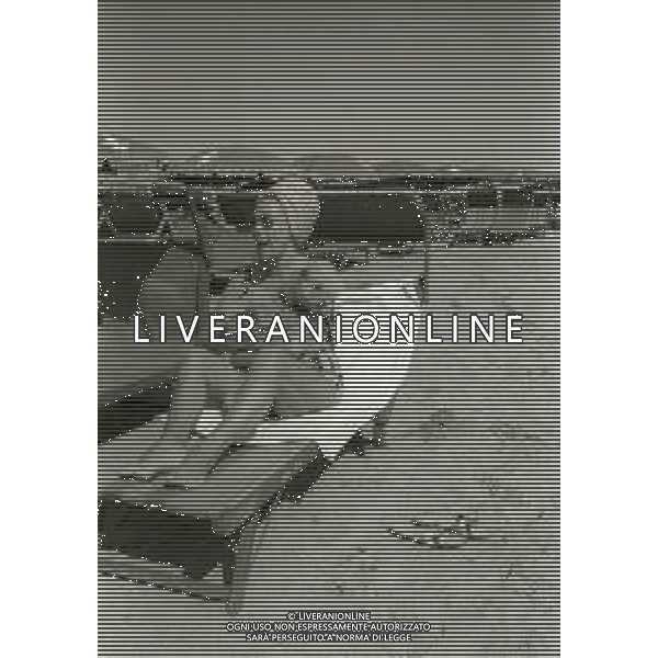 NEG-RETROSPETTIVA RENATA REBALDI CANTANTE LIRICA NELLA FOTO RENATA TEBALDI A RICCIONE NELL\'ANNO 1970 AG ALDO LIVERANI SAS