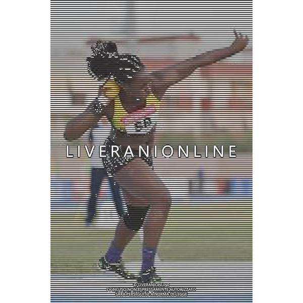 TVRG Campionati Italiani Atletica nella foto Daisy Osakue lancio del peso femminile Campionati Italiani assoluti di Atletica Leggera Molfetta (BA) 30-07-2023 Stadio comunale Mario Saverio Cozzoli foto Roberto Garavaglia/ag. Aldo Liverani sas