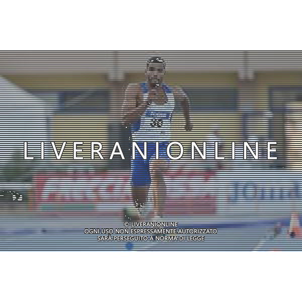 TVRG Campionati Italiani Atletica nella foto Kareem Hatem Mersal salto in lungo maschile Campionati Italiani assoluti di Atletica Leggera Molfetta (BA) 30-07-2023 Stadio comunale Mario Saverio Cozzoli foto Roberto Garavaglia/ag. Aldo Liverani sas