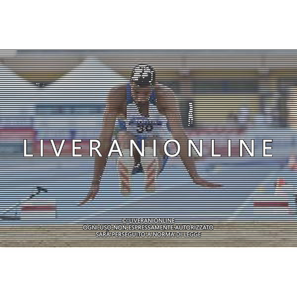 TVRG Campionati Italiani Atletica nella foto Kareem Hatem Mersal salto in lungo maschile Campionati Italiani assoluti di Atletica Leggera Molfetta (BA) 30-07-2023 Stadio comunale Mario Saverio Cozzoli foto Roberto Garavaglia/ag. Aldo Liverani sas