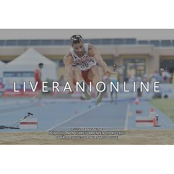 TVRG Campionati Italiani Atletica nella foto Antonino Trio salto in lungo maschile Campionati Italiani assoluti di Atletica Leggera Molfetta (BA) 30-07-2023 Stadio comunale Mario Saverio Cozzoli foto Roberto Garavaglia/ag. Aldo Liverani sas
