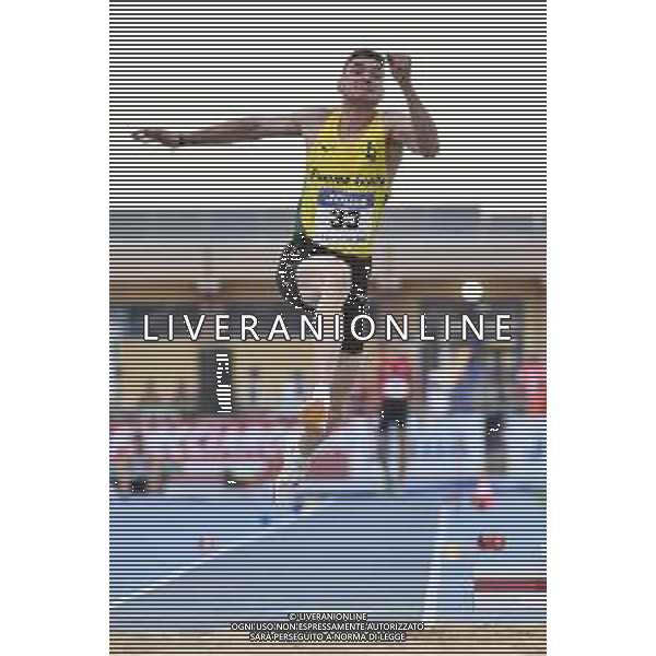 TVRG Campionati Italiani Atletica nella foto Filippo Randazzo salto in lungo maschile Campionati Italiani assoluti di Atletica Leggera Molfetta (BA) 30-07-2023 Stadio comunale Mario Saverio Cozzoli foto Roberto Garavaglia/ag. Aldo Liverani sas