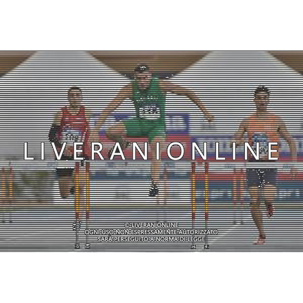 TVRG Campionati Italiani Atletica nella foto Mario Lambrughi con 400 metri ostacoli maschili Campionati Italiani assoluti di Atletica Leggera Molfetta (BA) 30-07-2023 Stadio comunale Mario Saverio Cozzoli foto Roberto Garavaglia/ag. Aldo Liverani sas