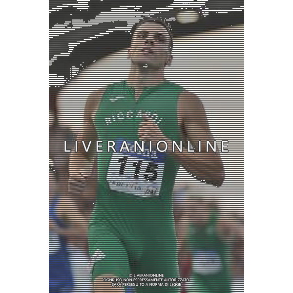 TVRG Campionati Italiani Atletica nella foto Mario Lambrughi 400 metri ostacoli maschili Campionati Italiani assoluti di Atletica Leggera Molfetta (BA) 30-07-2023 Stadio comunale Mario Saverio Cozzoli foto Roberto Garavaglia/ag. Aldo Liverani sas