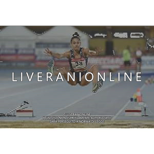 TVRG Campionati Italiani Atletica nella foto Lucrezia Sartori salto in lungo femminile Campionati Italiani assoluti di Atletica Leggera Molfetta (BA) 30-07-2023 Stadio comunale Mario Saverio Cozzoli foto Roberto Garavaglia/ag. Aldo Liverani sas