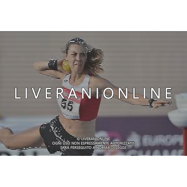 TVRG Campionati Italiani Atletica nella foto Ludovica Montanaro lancio del peso femminile Campionati Italiani assoluti di Atletica Leggera Molfetta (BA) 30-07-2023 Stadio comunale Mario Saverio Cozzoli foto Roberto Garavaglia/ag. Aldo Liverani sas