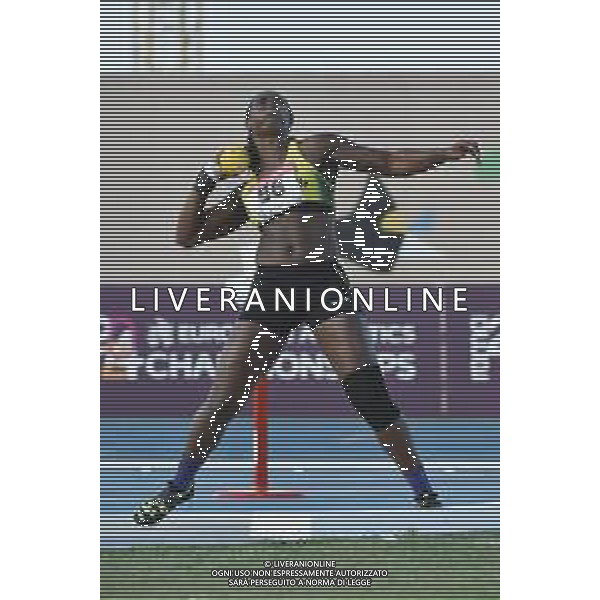 TVRG Campionati Italiani Atletica nella foto Daisy Osakue lancio del peso femminile Campionati Italiani assoluti di Atletica Leggera Molfetta (BA) 30-07-2023 Stadio comunale Mario Saverio Cozzoli foto Roberto Garavaglia/ag. Aldo Liverani sas