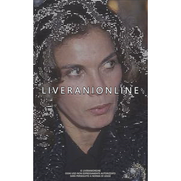 DIAP-RETROSPETTIVA FLORINDA BOLKAN ATTRICE NELLA FOTO FLORINDA BOLKAN A MILANO TERRAZZA MARTINI NELL\'ANNO 1986 AG ALDO LIVERANI SAS