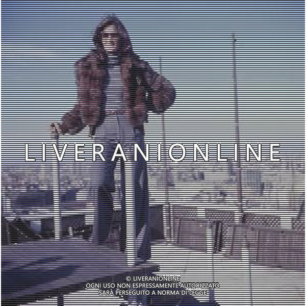 COL-RETROSPETTIVA FLORINDA BOLKAN ATTRICE NELLA FOTO FLORINDA BOLKAN A MILANO TERRAZZA MARTINI AG ALDO LIVERANI SAS 