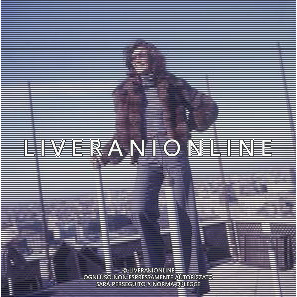 COL-RETROSPETTIVA FLORINDA BOLKAN ATTRICE NELLA FOTO FLORINDA BOLKAN A MILANO TERRAZZA MARTINI AG ALDO LIVERANI SAS 