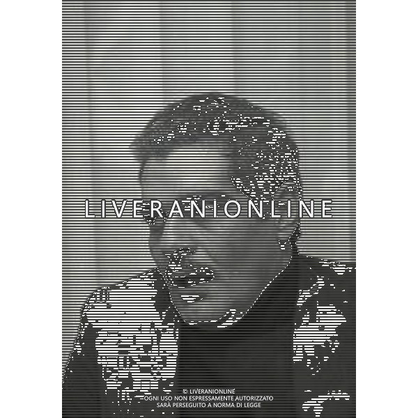 NEG-RETROSPETTIVA OMAR SHARIF ATTORE E GIOCATORE DI BRIDGE NELLA FOTO OMAR SHARIF A MILANO NELL\'ANNO 1973 AG ALDO LIVERANI SAS 