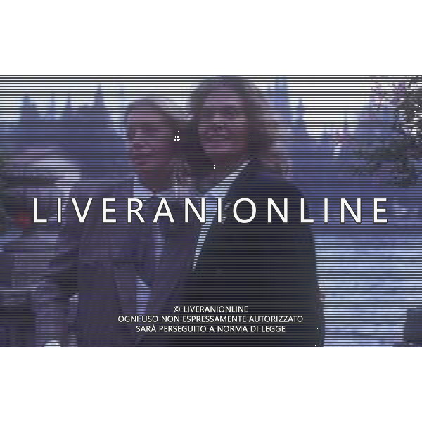 DIAP-RETROSPETTIVA FLORINDA BOLKAN ATTRICE NELLA FOTO FLORINDA BOLKAN CON CATHERINE SPAAK A MILANO NELL\'ANNO 1990 AG ALDO LIVERANI SAS 