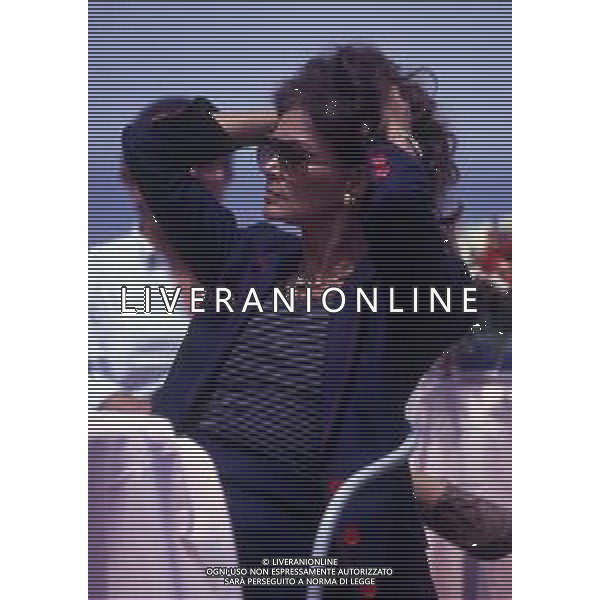 DIAP-RETROSPETTIVA FLORINDA BOLKAN ATTRICE NELLA FOTO FLORINDA BOLKAN A CANNES NELL\'ANNO 1990 AG ALDO LIVERANI SAS  