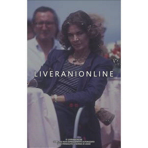 DIAP-RETROSPETTIVA FLORINDA BOLKAN ATTRICE NELLA FOTO FLORINDA BOLKAN A CANNES NELL\'ANNO 1990 AG ALDO LIVERANI SAS  