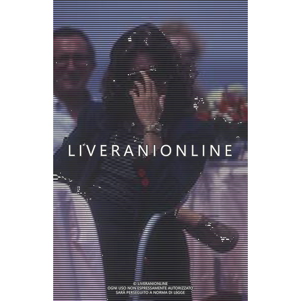 DIAP-RETROSPETTIVA FLORINDA BOLKAN ATTRICE NELLA FOTO FLORINDA BOLKAN A CANNES NELL\'ANNO 1990 AG ALDO LIVERANI SAS  