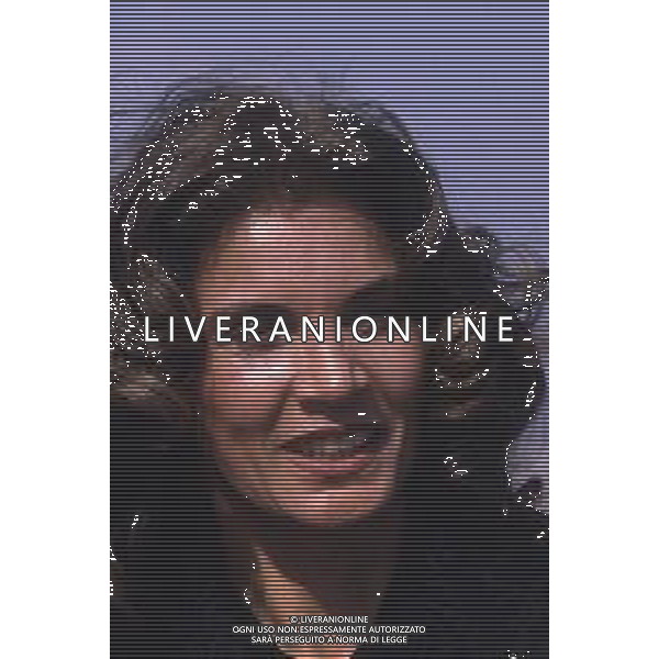 DIAP- RETROSPETTIVA FLORINDA BOLKAN ATTRICE NELLA FOTO FLORINDA BOLKAN A MILANO IN TERRAZZA MARTINI NELL\'ANNO 1986 AG ALDO LIVERANI SAS