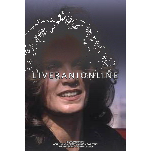 DIAP- RETROSPETTIVA FLORINDA BOLKAN ATTRICE NELLA FOTO FLORINDA BOLKAN A MILANO IN TERRAZZA MARTINI NELL\'ANNO 1986 AG ALDO LIVERANI SAS