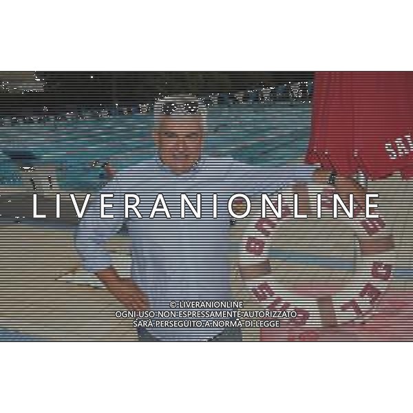 IMOLA 01 08 2023 IL SOSTEGNO DELLA BCC RAVENNATE FORLIVESE E IMOLESE ALLA PISCINA COMUNALE DANNEGGIATA DALL ALLUVIONE NEL MESE MAGGIO 2023 NELLA FOTO LORENZO MUSCARI GESTORE DELLA PISCINA FOTO GIANNI SANNA-AG ALDO LIVERANI SAS