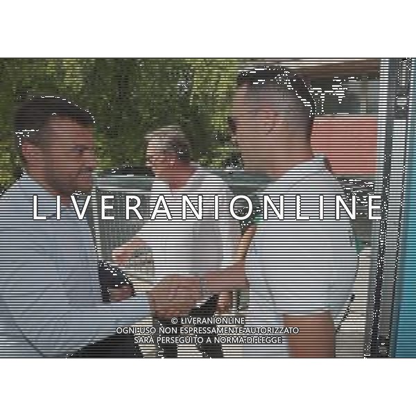 IMOLA 01 08 2023 IL SOSTEGNO DELLA BCC RAVENNATE FORLIVESE E IMOLESE ALLA PISCINA COMUNALE DANNEGGIATA DALL ALLUVIONE NEL MESE MAGGIO 2023 NELLA FOTO SINDACO MARCO PANIERI E FABIO SCOZZOLI IMOLA NUOTO FOTO GIANNI SANNA-AG ALDO LIVERANI SAS