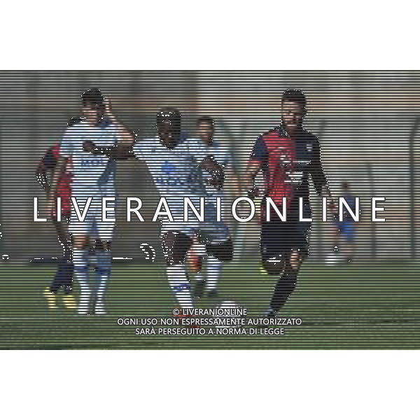 Ben Lhassine Kone (Como) Cagliari vs Como gara amichevole Chatillon (AO) 02-08-2023 Stadio Ernesto Brunod foto Roberto Garavaglia/ag. Aldo Liverani sas