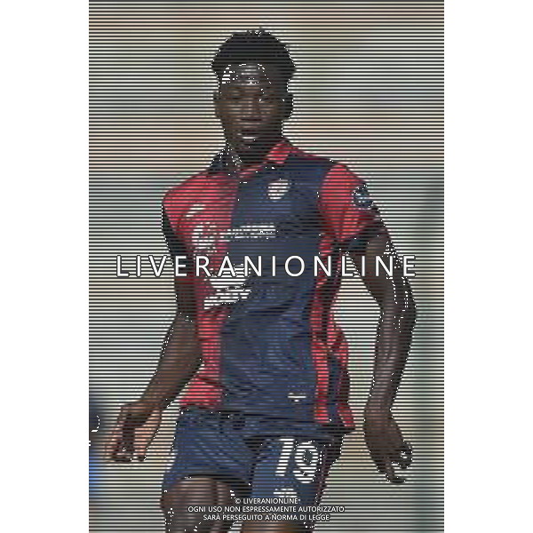 Ibrahim Sulemana (Cagliari) Cagliari vs Como gara amichevole Chatillon (AO) 02-08-2023 Stadio Ernesto Brunod foto Roberto Garavaglia/ag. Aldo Liverani sas