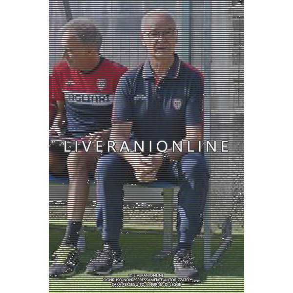 Claudio Ranieri allenatore Cagliari Cagliari vs Como gara amichevole Chatillon (AO) 02-08-2023 Stadio Ernesto Brunod foto Roberto Garavaglia/ag. Aldo Liverani sas
