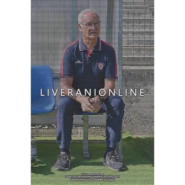 Claudio Ranieri allenatore Cagliari Cagliari vs Como gara amichevole Chatillon (AO) 02-08-2023 Stadio Ernesto Brunod foto Roberto Garavaglia/ag. Aldo Liverani sas