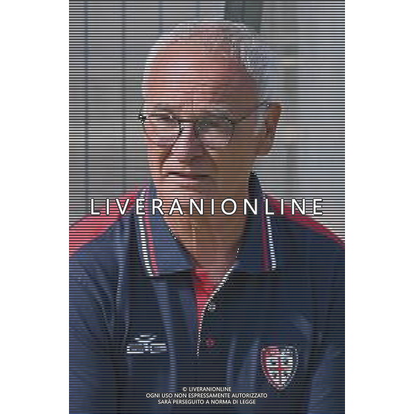Claudio Ranieri allenatore Cagliari Cagliari vs Como gara amichevole Chatillon (AO) 02-08-2023 Stadio Ernesto Brunod foto Roberto Garavaglia/ag. Aldo Liverani sas