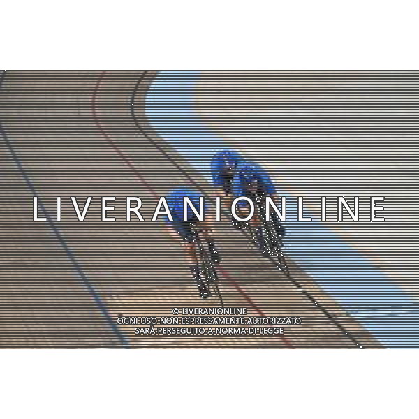 03-08-2023 World Championships Elite Track; Giornata 01; 2023, Italia; Napolitano, Daniele; Bianchi, Matteo; Predomo, Mattia; Glasgow - Sir Chris Hoy Velodrome; ©SIROTTI / AGENZIA ALDO LIVERANI SAS