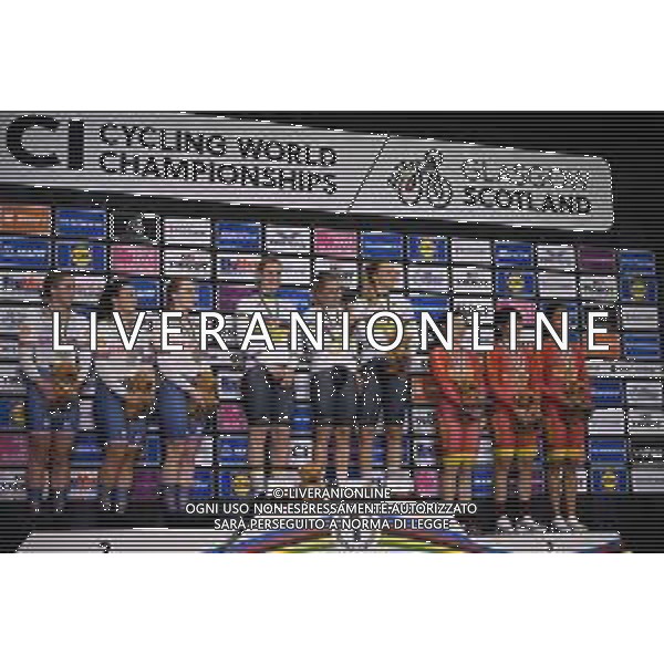 03-08-2023 World Championships Elite Women Track; Giornata 01; 2023, Germany; 2023, Great Britain; 2023, Cina; Glasgow - Sir Chris Hoy Velodrome; ©SIROTTI / AGENZIA ALDO LIVERANI SAS