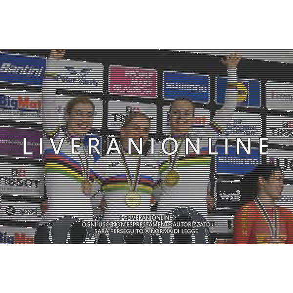 03-08-2023 World Championships Elite Women Track; Giornata 01; 2023, Germany; Grabosch, Pauline Sofie; Hinze, Emma; Friedrich, Lea Sophie; Glasgow - Sir Chris Hoy Velodrome; ©SIROTTI / AGENZIA ALDO LIVERANI SAS